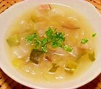 和風出汁の野菜スープ